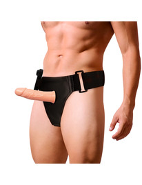 HARNESS ATTRACTION - ÁRNES HUECO GREGORY CON VIBRADOR 16.5 X 4.3CM