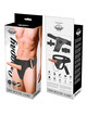 HARNESS ATTRACTION - ÁRNES HUECO GREGORY CON VIBRADOR 16.5 X 4.3CM
