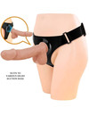 PRETTY LOVE - HARNESS BRIEFS UNIVERSAL HARNESS WITH DILDO JERRY 21.8 CM NATURAL D-233386