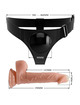 PRETTY LOVE - HARNESS BRIEFS UNIVERSAL HARNESS WITH DILDO KEVIN 19 CM NATURAL D-233388