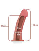 INTENSE - ARNÉS HUECO CON DILDO 16 X 3 CM