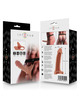 INTENSE - HOLLOW HARNESS WITH SILICONE DILDO 16 X 3.5 CM D-234363