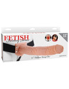 FETISH FANTASY SERIES - ADJUSTABLE HARNESS REALISTIC PENIS 28 CM D-236555