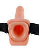Strap On Oco Fetish Fantasy com Vibração e Comando 17.8 cm,D-236556