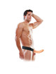 FETISH FANTASY SERIES - 19 CM HOLLOW STRAP-ON NATURAL PD3360-21