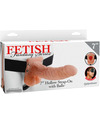 FETISH FANTASY SERIES - SERIES 7 HOLLOW STRAP-ON WITH BALLS 17.8CM FLESH PD3373-21