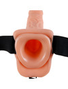 FETISH FANTASY SERIES - SERIES 9 HOLLOW STRAP-ON WITH BALLS 22.9CM FLESH PD3374-21
