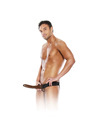 Strap On Oco Fetish Fantasy Castanho 25.4 cm,PD3948-00