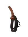 FETISH FANTASY SERIES - CHOCOLATE DREAM HOLLOW STRAP-ON PD3948-00