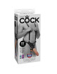 KING COCK - 28 CM HOLLOW STRAP-ON SUSPENDER SYSTEM FLESH PD5642-21