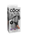 KING COCK - 28 CM HOLLOW STRAP-ON SUSPENDER SYSTEM FLESH PD5642-21