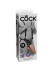 KING COCK - 30.5 CM HOLLOW STRAP-ON SUSPENDER SYSTEM - FLESH PD5643-21