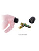 BAILE - ARNES SIN CUERDA TPR CON VIBRACION Y ESTIMULACION ANAL 25.4 CM