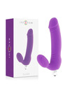 Strap On Intense Strapless com Vibração Roxo,D-216065