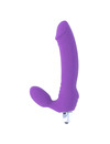 Strap On Intense Strapless com Vibração Roxo,D-216065