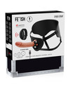 FETISH SUBMISSIVE CYBER STRAP - HARNESS WITH REMOTE CONTROL DILDO WATCHME S TECHNOLOGY D-229269
