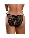 HOOK UP PANTIES - REMOTE LACE PEEK-A-BOO SIZE S/L D-230557