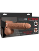 FETISH FANTASY SERIES - ARNES AJUSTABLE PENE REALISTICO CON TESTICULOS RECARGABLE Y VIBRADOR 17.8 CM