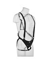 KING COCK - 25.5 CM HOLLOW STRAP-ON SUSPENDER SYSTEM FLESH PD5641-21