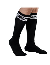 MACHO - CALCETINES LARGOS TALLA UNICA AZUL