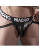 MACHO - MX25NC JOCK BLACK LEATHER S