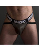 Jockstrap Macho Couro Verde,D-233426