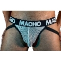 Jockstrap Macho Mesh Branco