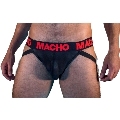 Macho - mx26x2 jock negro/rojo xl
