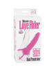 California exotics - dual penetrator dildo con arnes rosa