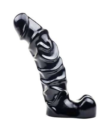 Dildo Being Black with the Testicles 22.5 cm 190570500