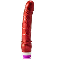 Vibrador Realístico Baile Real Vermelho 23 cm