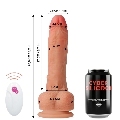 Vibrador Realístico Cyber Silicock Huck com Comando