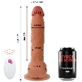 Vibrador Realístico Cyber Silicock Ben com Comando