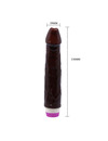 Vibrador Realístico Baile Wabes Castanho 23 cm,D-218755