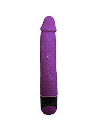 BAILE - COLORFUL SEX VIBRADOR REALISTICO LILA 23 CM