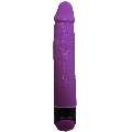 BAILE - COLORFUL SEX LILAC REALISTIC VIBRATOR 23 CM