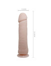 Vibrador Realístico Baile Big D com Comando 26 cm,D-218778