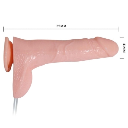 Vibrador Realístico Baile com Ejaculação,D-219161