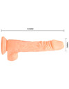 Vibrador Realístico Baile Basic com Comando,D-219165