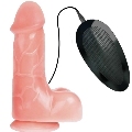 Vibrador Realístico Baile Barbara Bege 21 cm