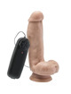 Vibrador Realístico Get Real com Testículos e Comando 12 cm,D-234574