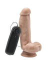 Vibrador Realístico Get Real com Testículos e Comando 12 cm,D-234574