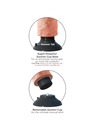 Vibrador Realístico King Cock Bege 17.7 cm,PD5402-21