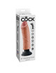 KING COCK - DILDO VIBRADOR 20.32 CM NATURAL