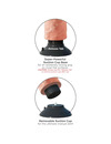 Vibrador Realístico King Cock com Testículos 20.3 cm,PD5407-21