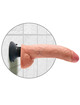 KING COCK - DILDO VIBRADOR CON TESTICULOS 23 CM NATURAL
