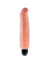 KING COCK - 17.8 CM VIBRATING STIFFY FLESH PD5522-21