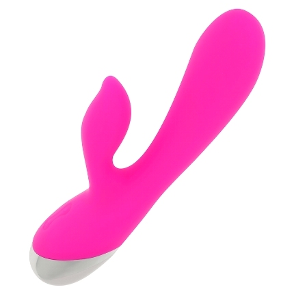 OHMAMA - VIBRATOR WITH RABBIT 10 VIBRATION MODES 19 CM D-227031