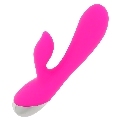 OHMAMA - VIBRATOR WITH RABBIT 10 VIBRATION MODES 19 CM