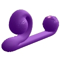 Vibrador com Estimulação de clitóris e Ponto G Snail Vibe Roxo